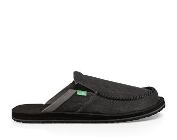 Sanuk You Got My Back III Men's Sidewalk Surfers Dark Grey | Canada 282JPQ